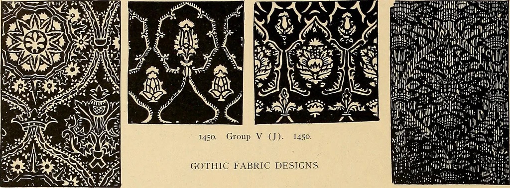 An illustration from Period furnishings; an encyclopedia of historic furniture, decorations and furnishings, 1911, leaf 73