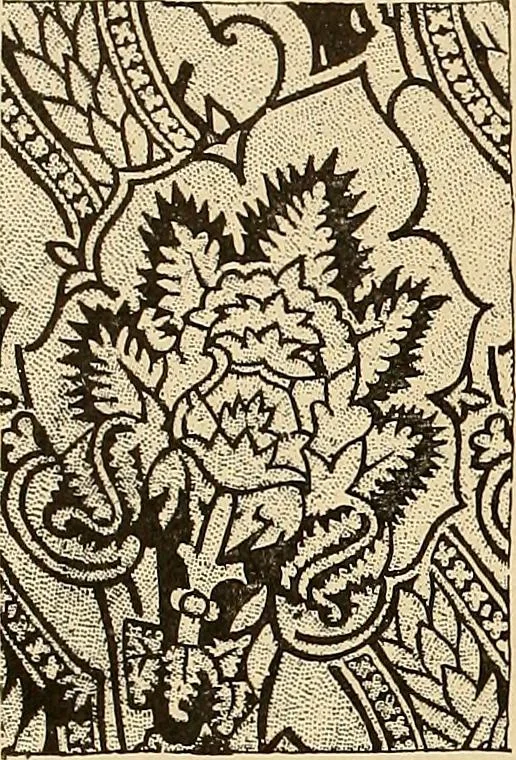 An illustration from Period furnishings; an encyclopedia of historic furniture, decorations and furnishings, 1911, leaf 79