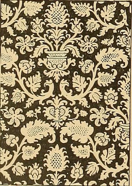 An illustration from Period furnishings; an encyclopedia of historic furniture, decorations and furnishings, 1911, leaf 79