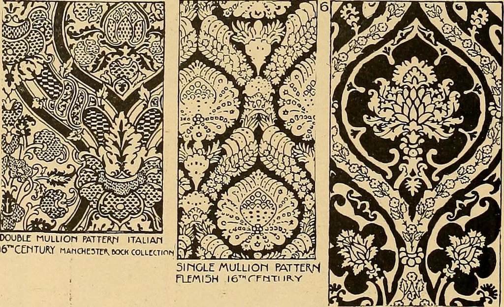 An illustration from Period furnishings; an encyclopedia of historic furniture, decorations and furnishings, 1911, leaf 79