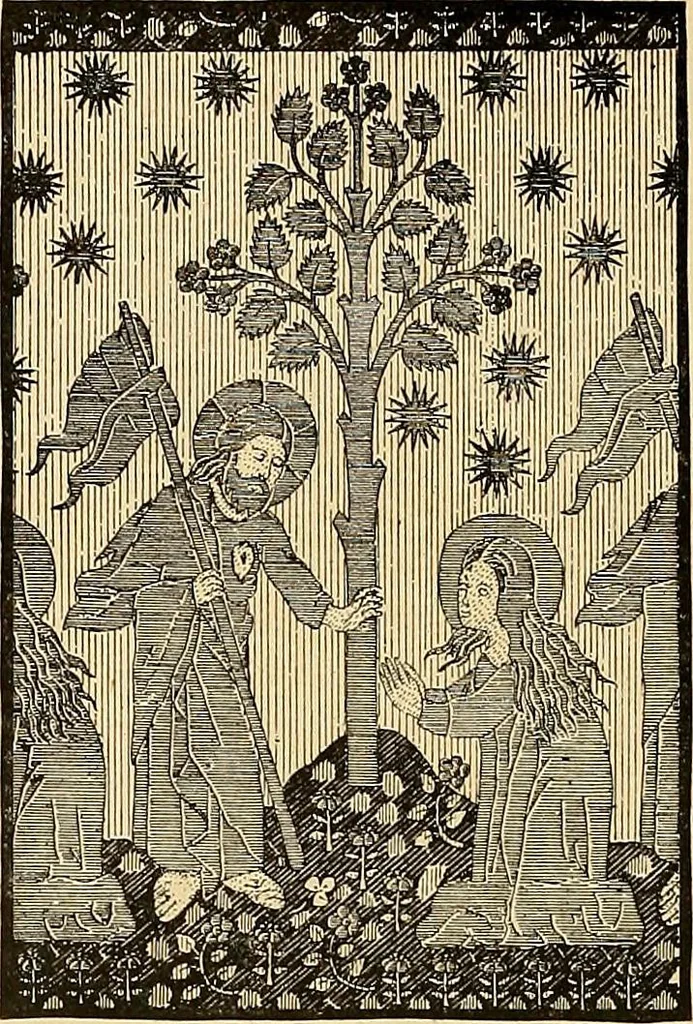 An illustration from Period furnishings; an encyclopedia of historic furniture, decorations and furnishings, 1911, leaf 87