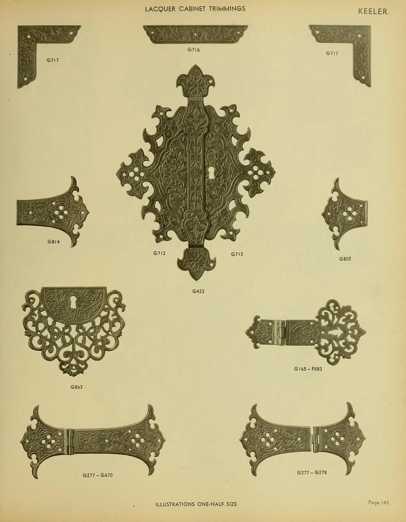 An illustration from Period furniture hardware, 1900, leaf 149