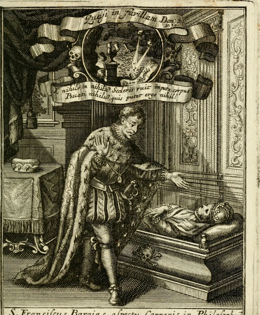 An illustration from Peripateticus nostri temporis, seu, Philosophus discursivus : in biennali cursu, per discursus symbolico-physicos, ad discursum, juxta sanctorum philosophorum exempla, piè curiosum instructus .., 1724, leaf 88