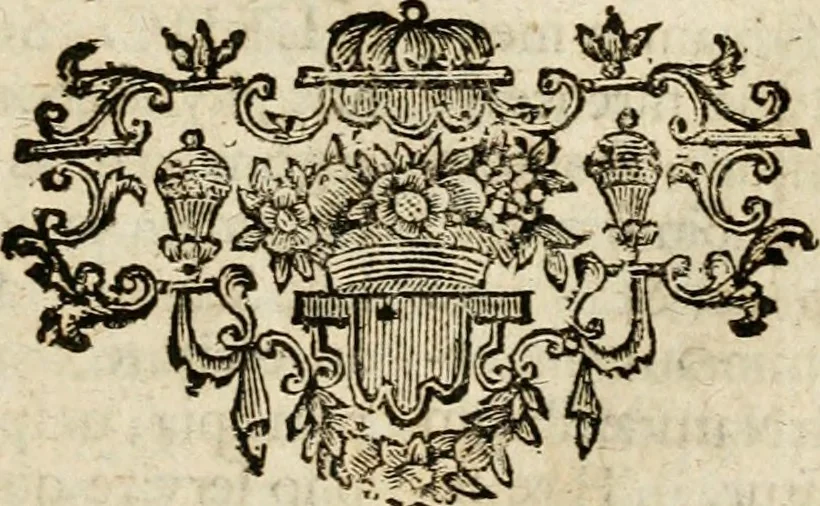 An illustration from Peripateticus nostri temporis, seu, Philosophus discursivus : per discursus symbolico-physicos, ad discursum, juxta sanctorum philosophorum exempla, pie curiosum instructus, 1755, leaf 144