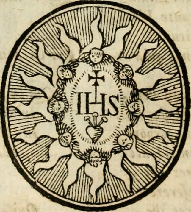 An illustration from Peripateticus nostri temporis, seu, Philosophus discursivus : per discursus symbolico-physicos, ad discursum, juxta sanctorum philosophorum exempla, pie curiosum instructus, 1755, leaf 255