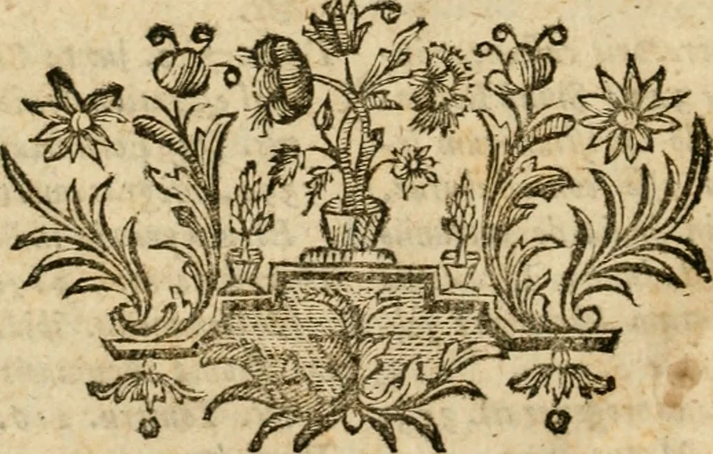 An illustration from Peripateticus nostri temporis, seu, Philosophus discursivus : per discursus symbolico-physicos, ad discursum, juxta sanctorum philosophorum exempla, pie curiosum instructus, 1755, leaf 503