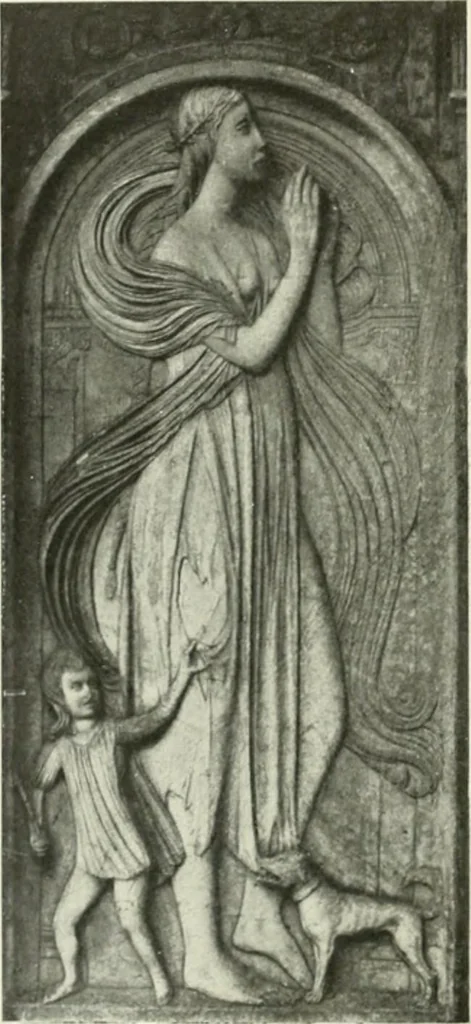 An illustration from Pérouse, 1914, leaf 87