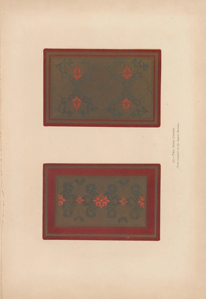 An illustration from Persian and Indian bookbinding, 1888, leaf 23