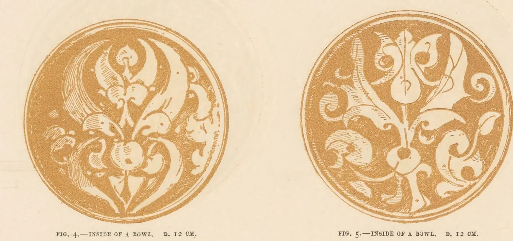 An illustration from Persian lustre vases, 1899, leaf 10