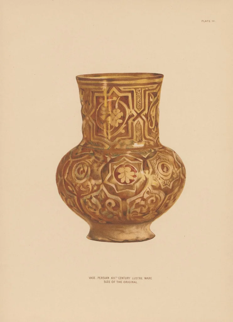 An illustration from Persian lustre vases, 1899, leaf 31