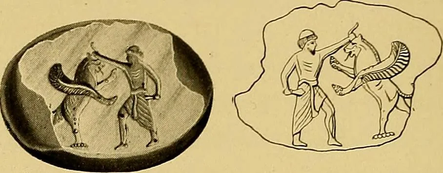 An illustration from Persia past and present; a book of travel and research, with more than two hundred illustrations and a map, 1906, leaf 135