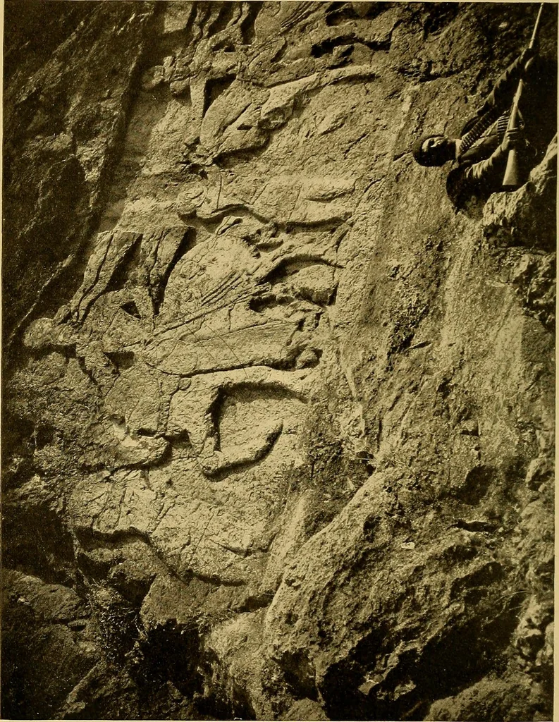 An illustration from Persia past and present; a book of travel and research, with more than two hundred illustrations and a map, 1906, leaf 177
