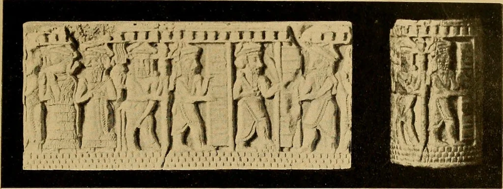 An illustration from Persia past and present; a book of travel and research, with more than two hundred illustrations and a map, 1906, leaf 206