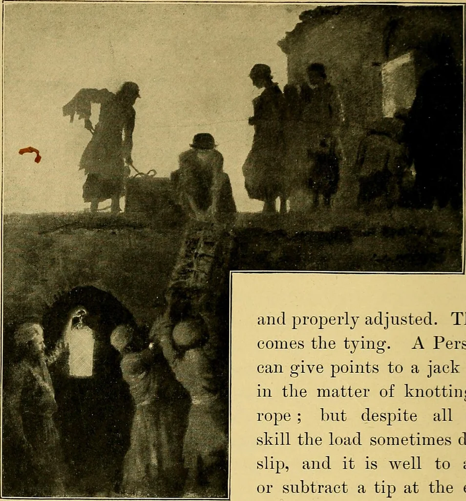 An illustration from Persia past and present; a book of travel and research, with more than two hundred illustrations and a map, 1906, leaf 227