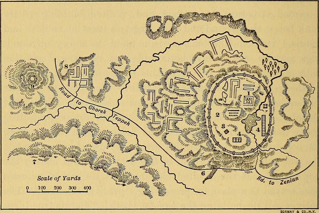 An illustration from Persia past and present; a book of travel and research, with more than two hundred illustrations and a map, 1906, leaf 251