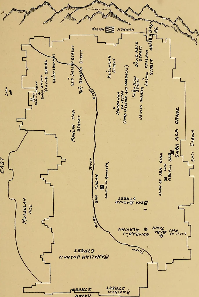 An illustration from Persia past and present; a book of travel and research, with more than two hundred illustrations and a map, 1906, leaf 276