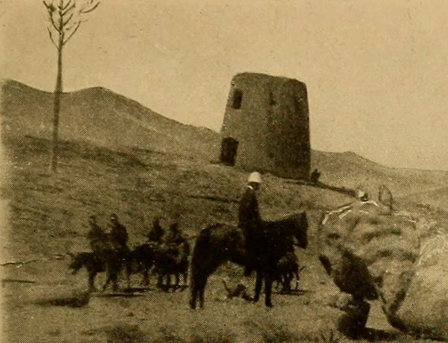 An illustration from Persia past and present; a book of travel and research, with more than two hundred illustrations and a map, 1906, leaf 296