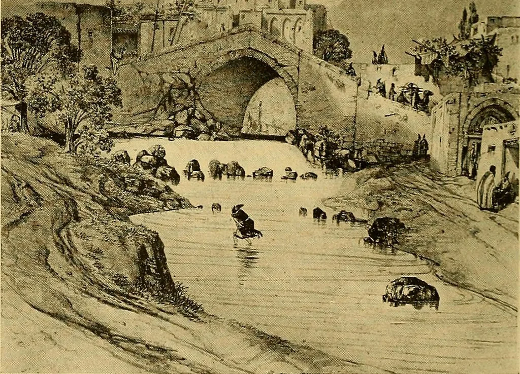 An illustration from Persia past and present; a book of travel and research, with more than two hundred illustrations and a map, 1906, leaf 303