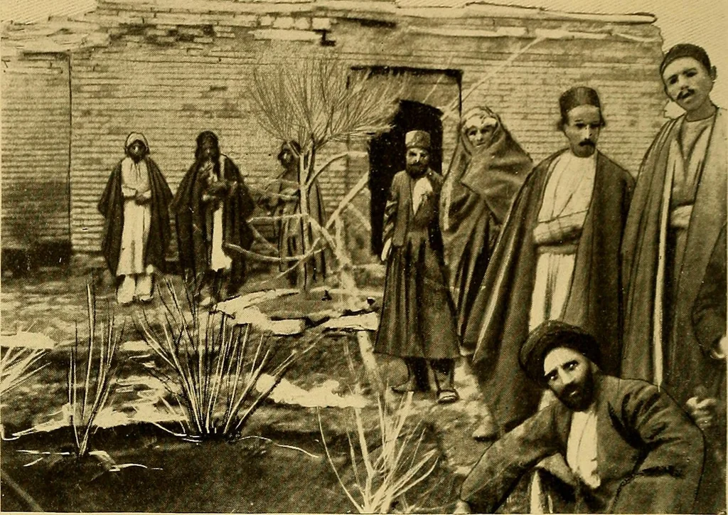 An illustration from Persia past and present; a book of travel and research, with more than two hundred illustrations and a map, 1906, leaf 307