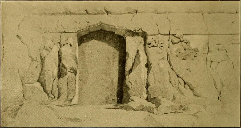 An illustration from Persia past and present; a book of travel and research, with more than two hundred illustrations and a map, 1906, leaf 375