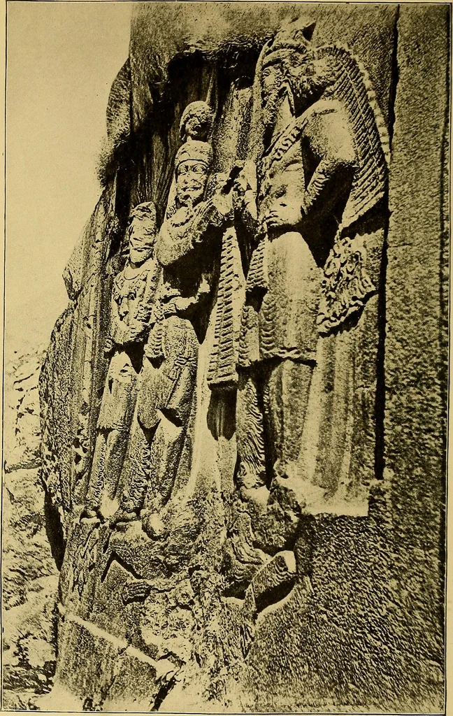 An illustration from Persia past and present; a book of travel and research, with more than two hundred illustrations and a map, 1906, leaf 383