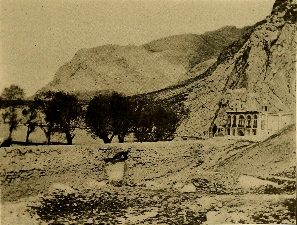 An illustration from Persia past and present; a book of travel and research, with more than two hundred illustrations and a map, 1906, leaf 394