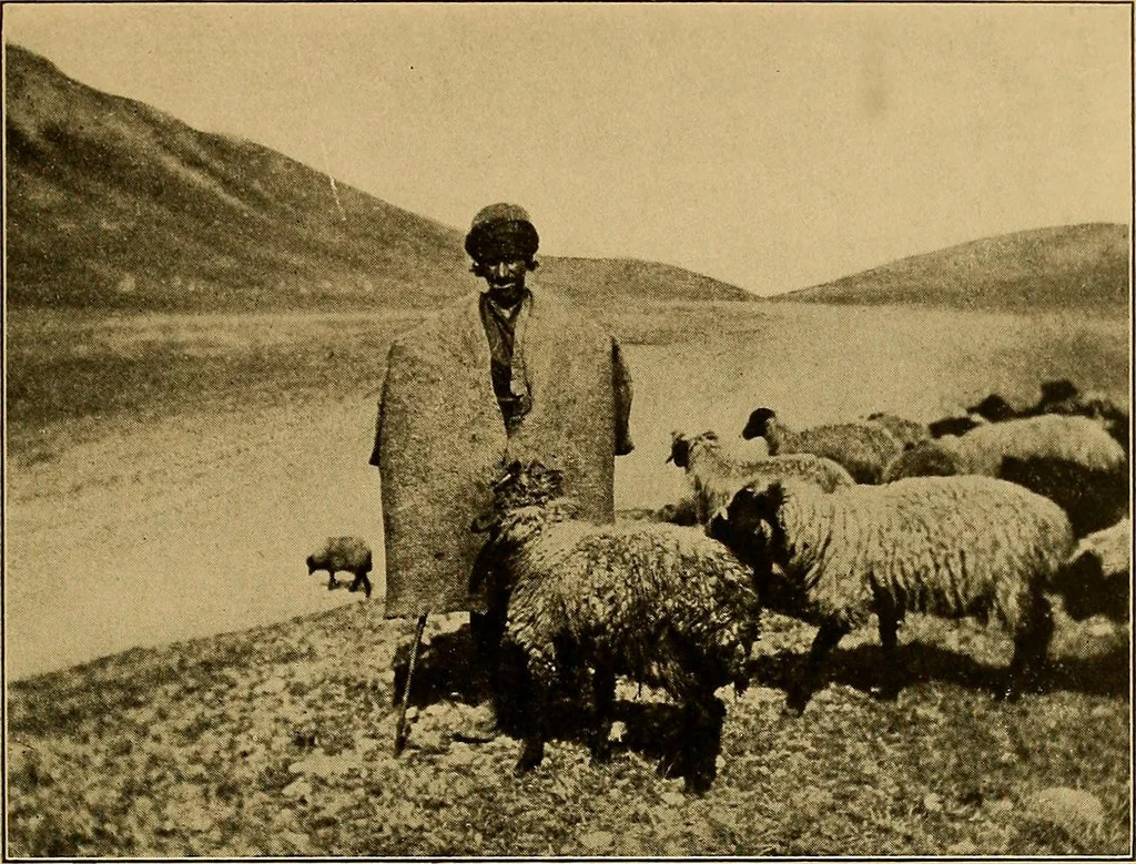 An illustration from Persia past and present; a book of travel and research, with more than two hundred illustrations and a map, 1906, leaf 414