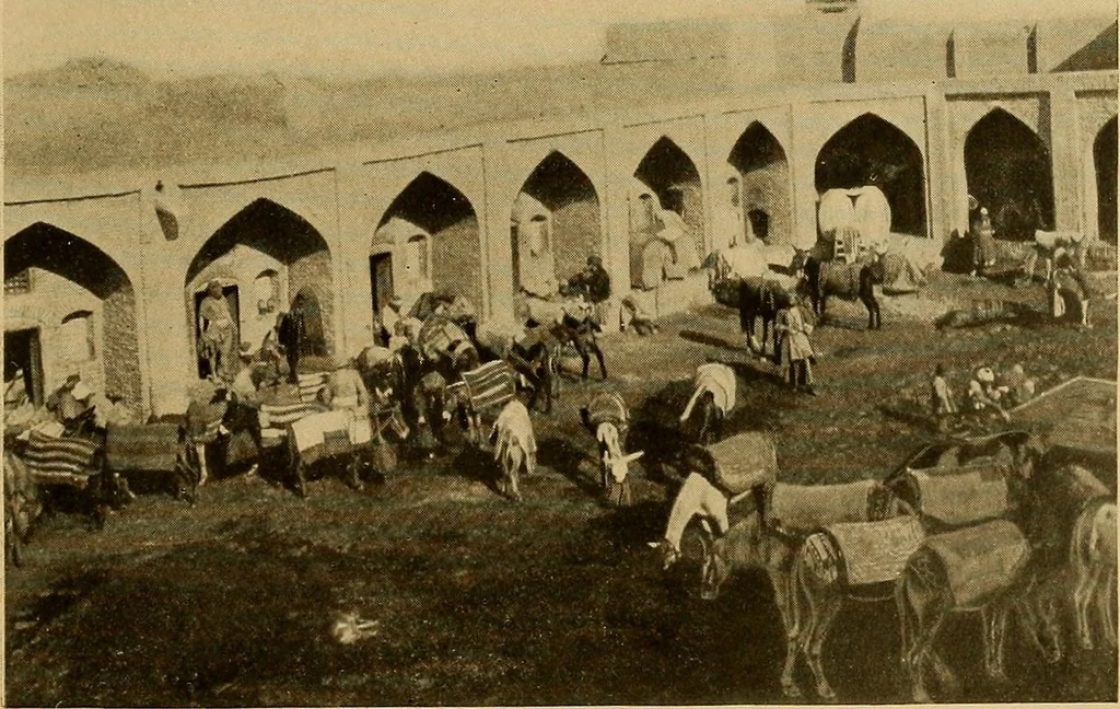 An illustration from Persia past and present; a book of travel and research, with more than two hundred illustrations and a map, 1906, leaf 414
