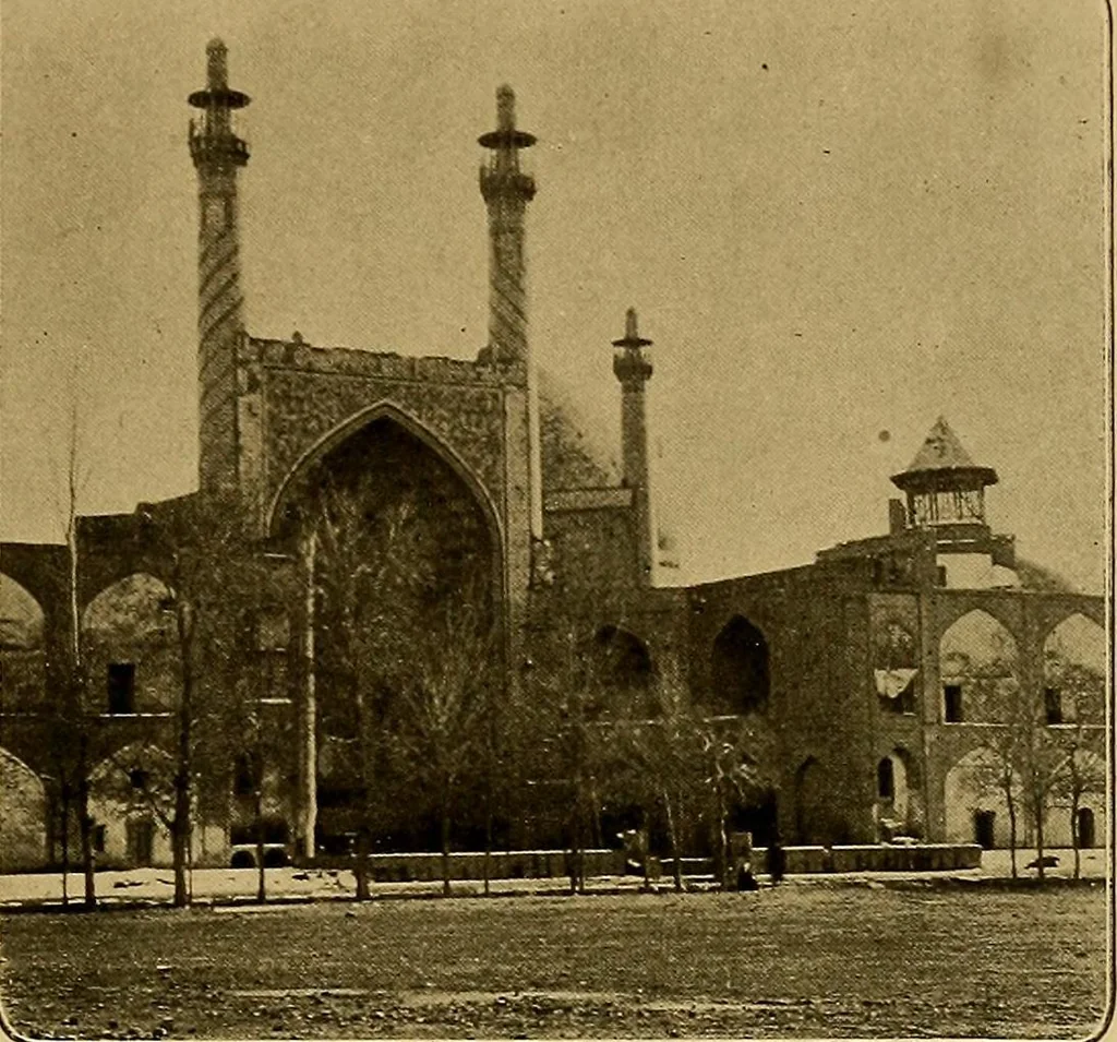 An illustration from Persia past and present; a book of travel and research, with more than two hundred illustrations and a map, 1906, leaf 456