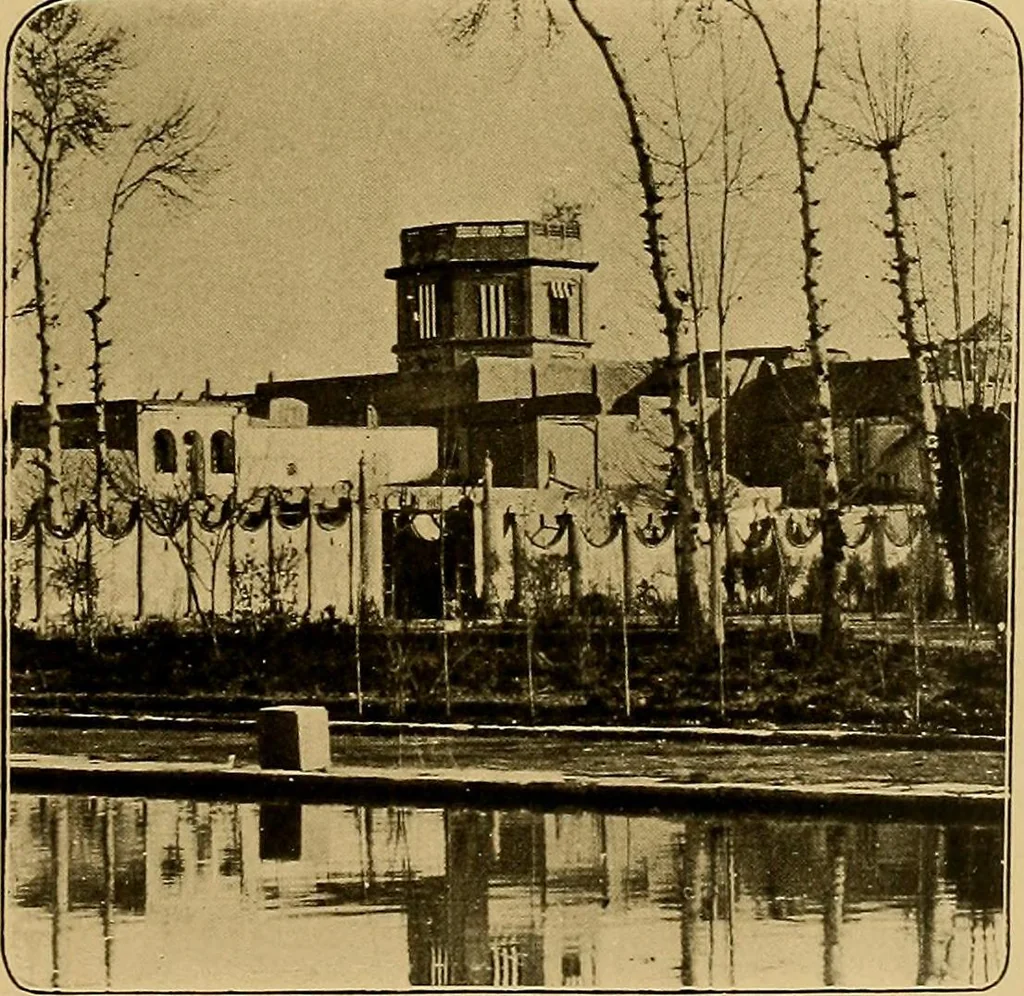 An illustration from Persia past and present; a book of travel and research, with more than two hundred illustrations and a map, 1906, leaf 456