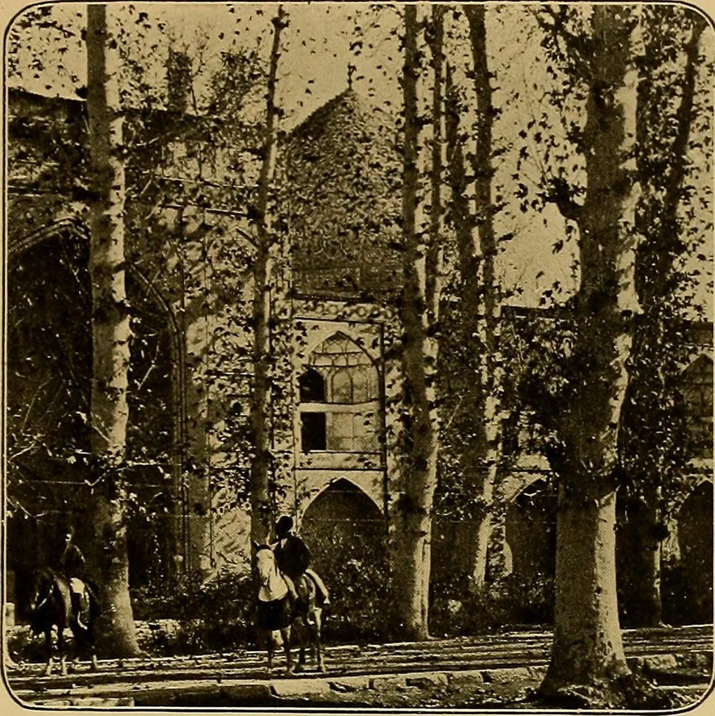 An illustration from Persia past and present; a book of travel and research, with more than two hundred illustrations and a map, 1906, leaf 460