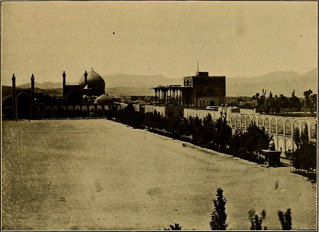 An illustration from Persia past and present; a book of travel and research, with more than two hundred illustrations and a map, 1906, leaf 464