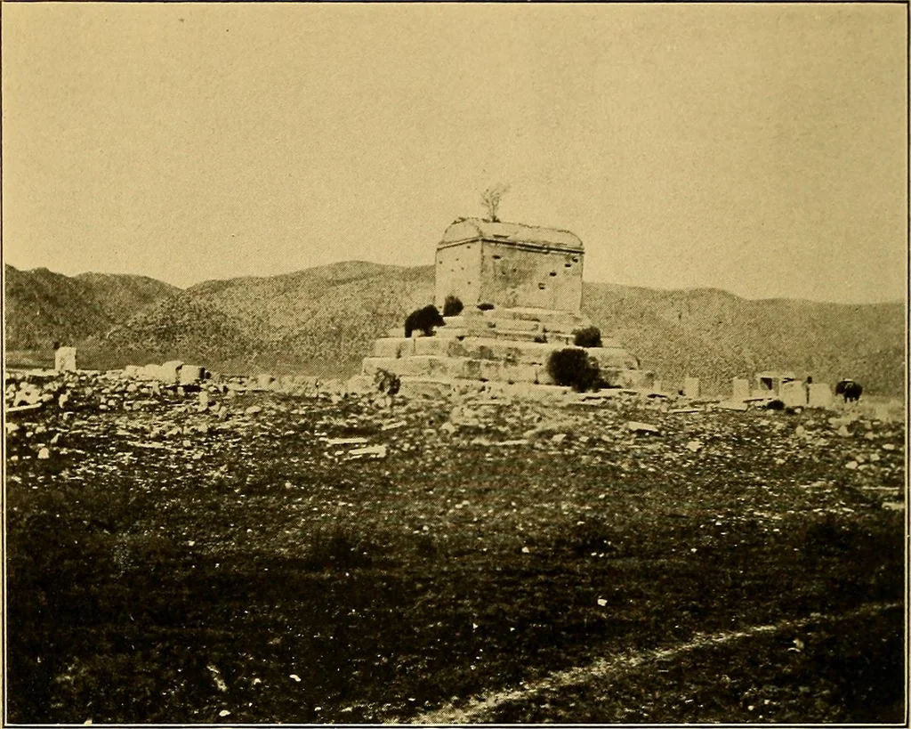An illustration from Persia past and present; a book of travel and research, with more than two hundred illustrations and a map, 1906, leaf 475