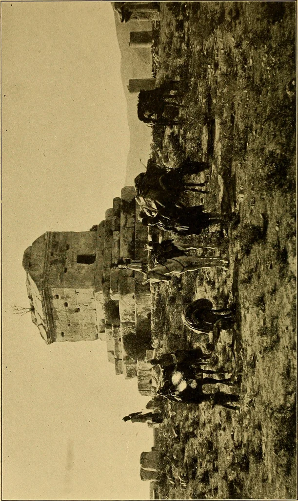 An illustration from Persia past and present; a book of travel and research, with more than two hundred illustrations and a map, 1906, leaf 493