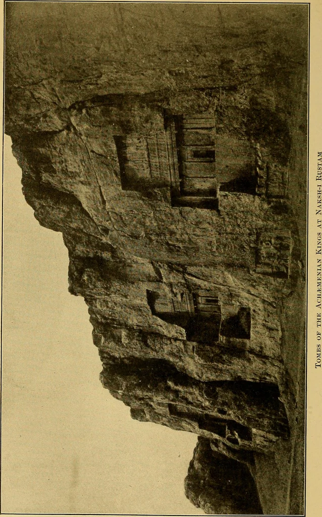 An illustration from Persia past and present; a book of travel and research, with more than two hundred illustrations and a map, 1906, leaf 499