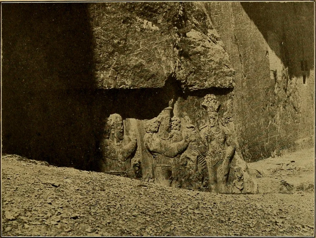 An illustration from Persia past and present; a book of travel and research, with more than two hundred illustrations and a map, 1906, leaf 508