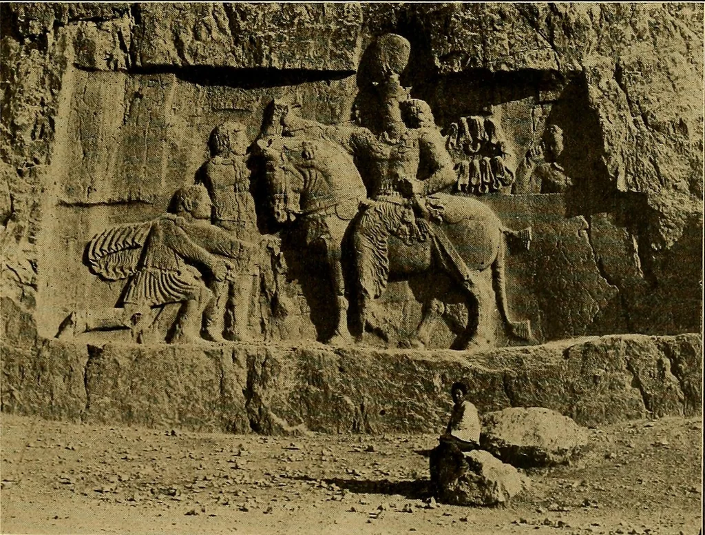 An illustration from Persia past and present; a book of travel and research, with more than two hundred illustrations and a map, 1906, leaf 508