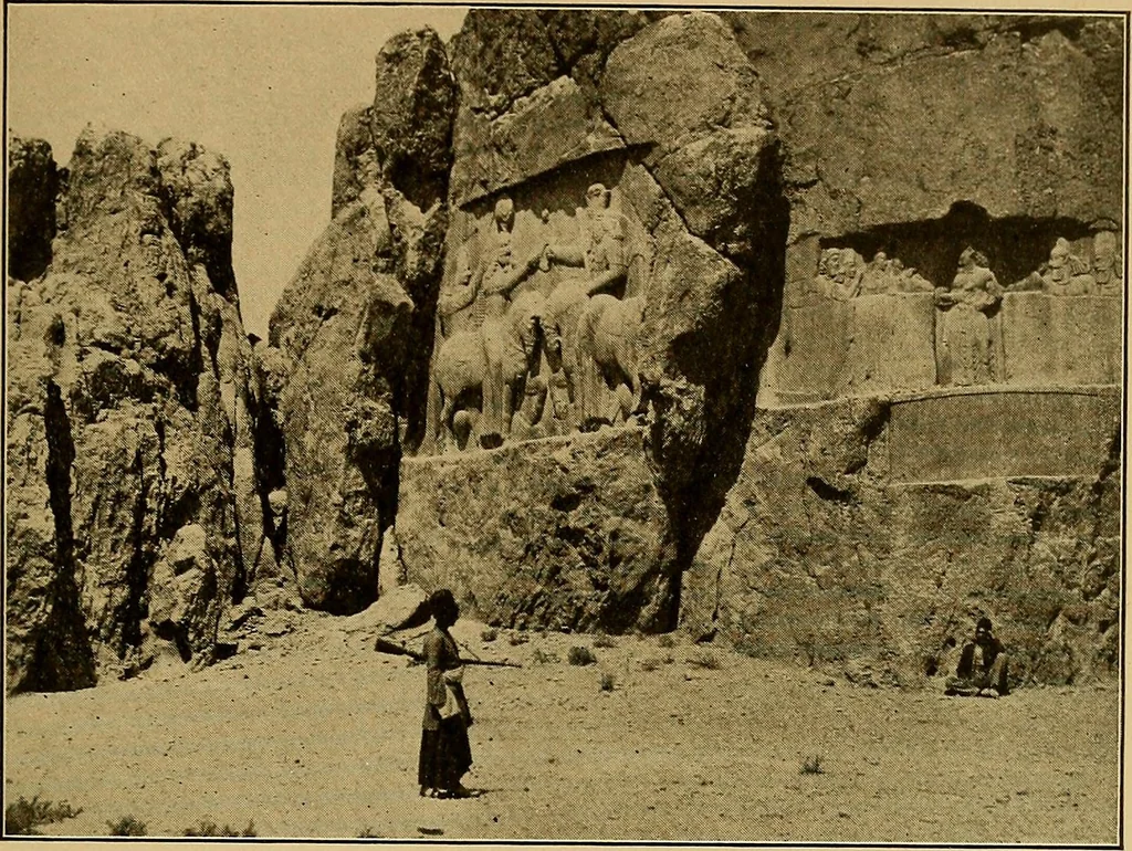 An illustration from Persia past and present; a book of travel and research, with more than two hundred illustrations and a map, 1906, leaf 512