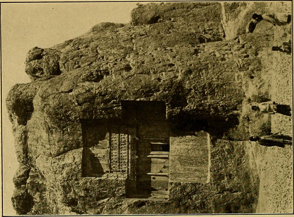 An illustration from Persia past and present; a book of travel and research, with more than two hundred illustrations and a map, 1906, leaf 517