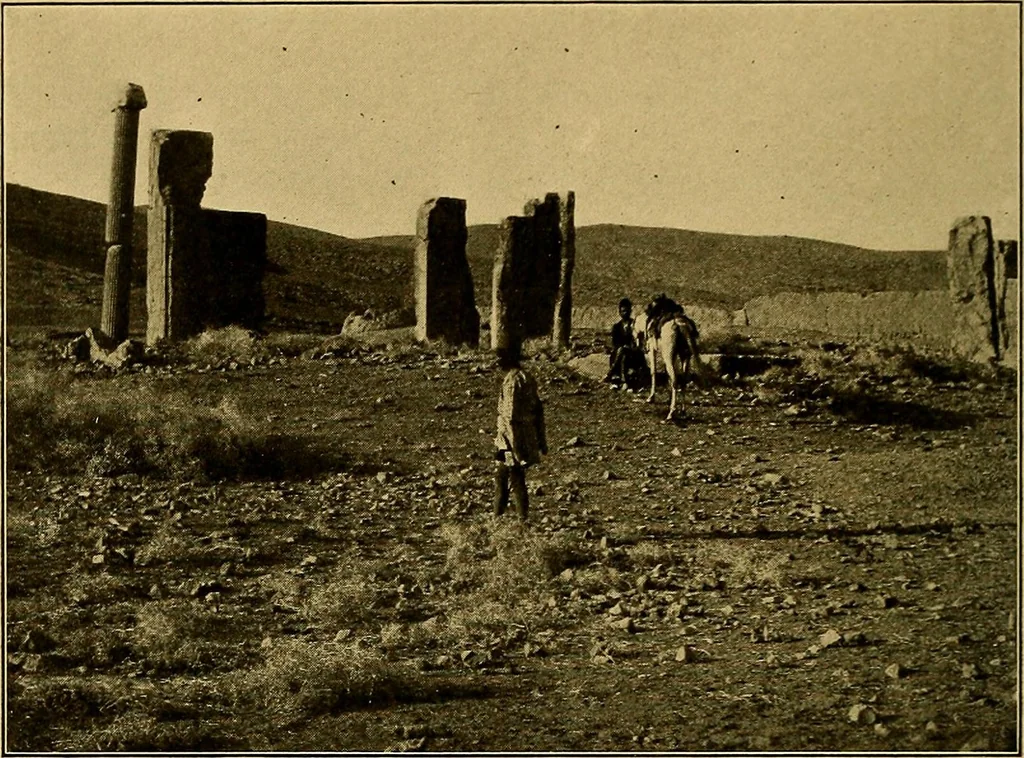 An illustration from Persia past and present; a book of travel and research, with more than two hundred illustrations and a map, 1906, leaf 521