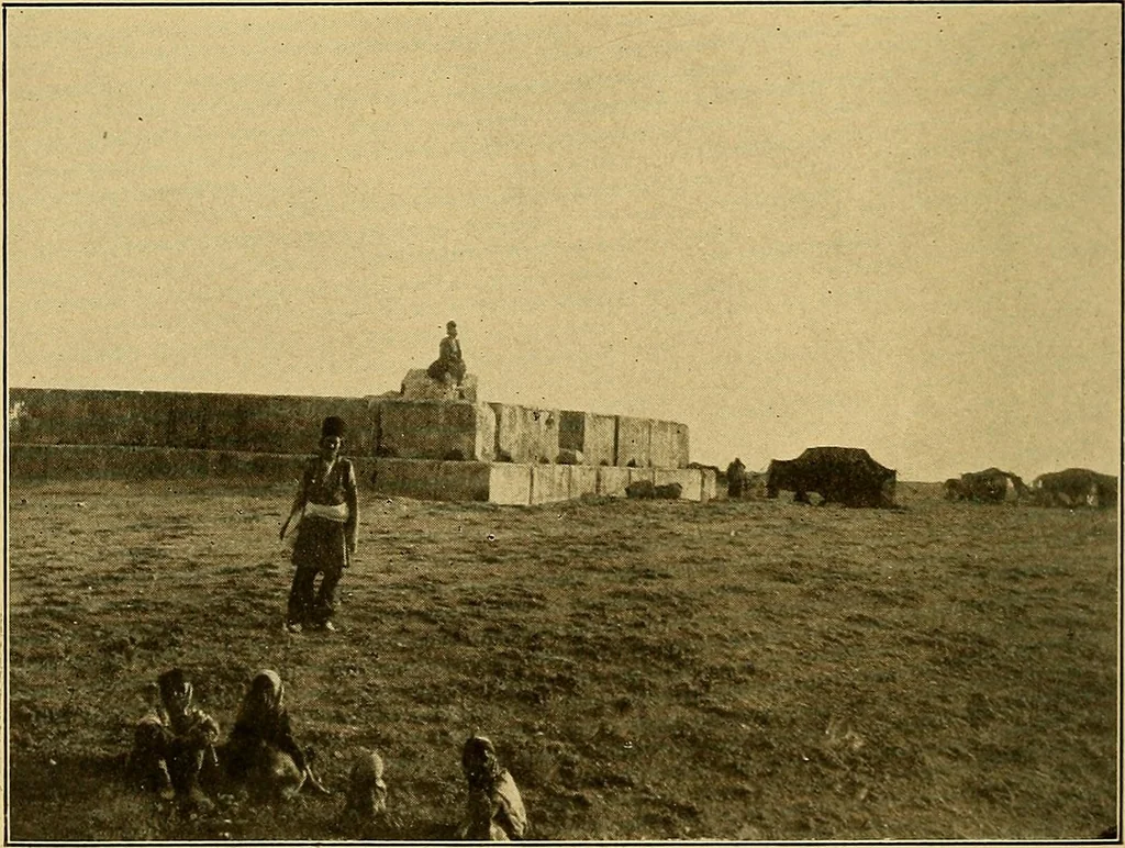 An illustration from Persia past and present; a book of travel and research, with more than two hundred illustrations and a map, 1906, leaf 521