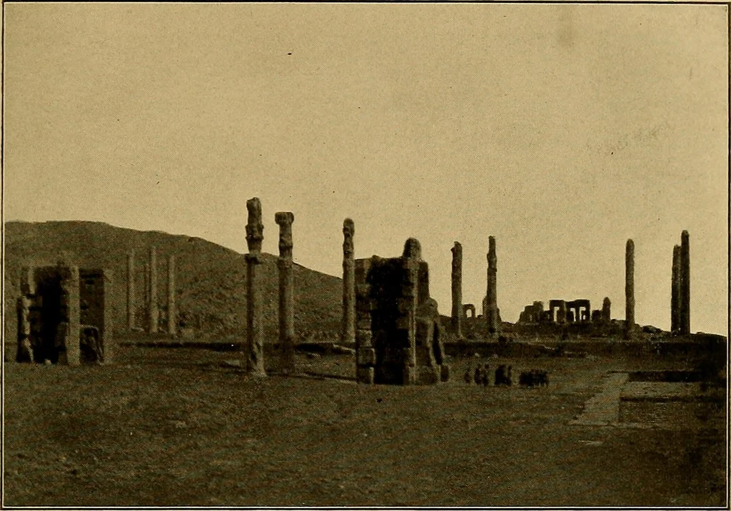 An illustration from Persia past and present; a book of travel and research, with more than two hundred illustrations and a map, 1906, leaf 536