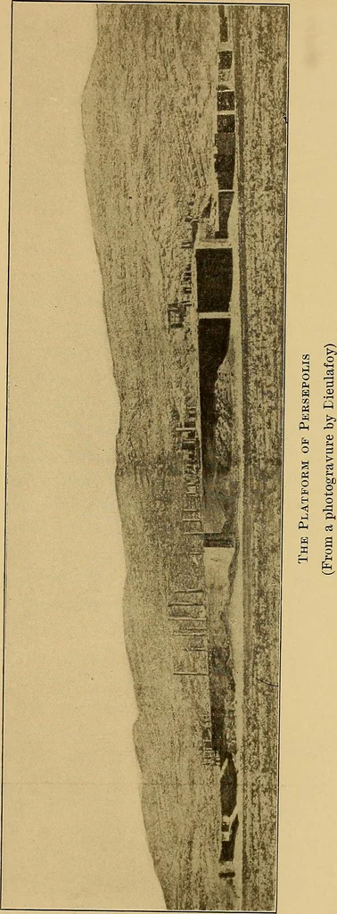 An illustration from Persia past and present; a book of travel and research, with more than two hundred illustrations and a map, 1906, leaf 540