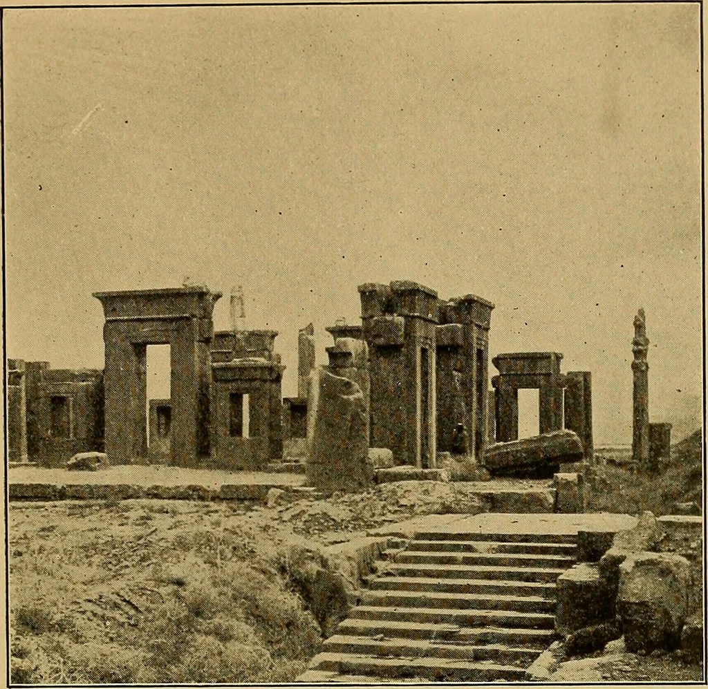 An illustration from Persia past and present; a book of travel and research, with more than two hundred illustrations and a map, 1906, leaf 548