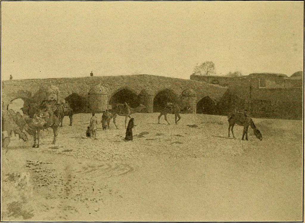 An illustration from Persia past and present; a book of travel and research, with more than two hundred illustrations and a map, 1906, leaf 553