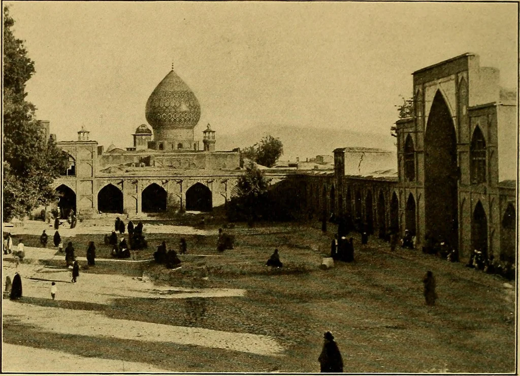 An illustration from Persia past and present; a book of travel and research, with more than two hundred illustrations and a map, 1906, leaf 557