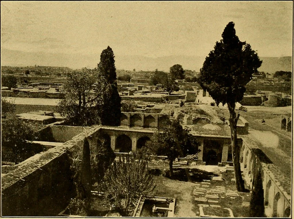 An illustration from Persia past and present; a book of travel and research, with more than two hundred illustrations and a map, 1906, leaf 557