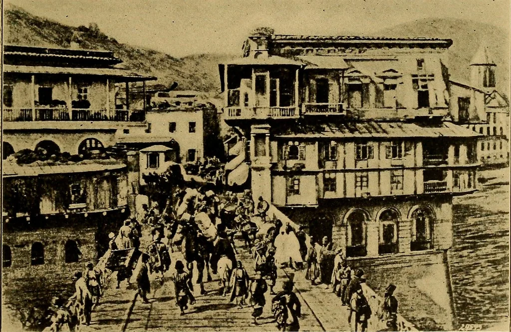 An illustration from Persia past and present; a book of travel and research, with more than two hundred illustrations and a map, 1906, leaf 56