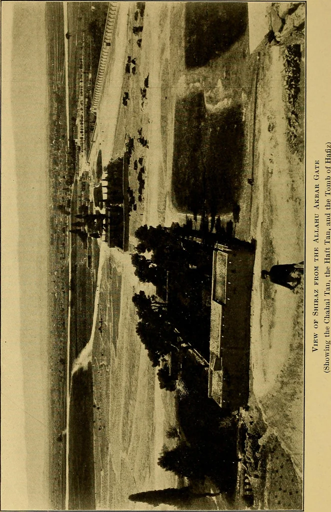 An illustration from Persia past and present; a book of travel and research, with more than two hundred illustrations and a map, 1906, leaf 561