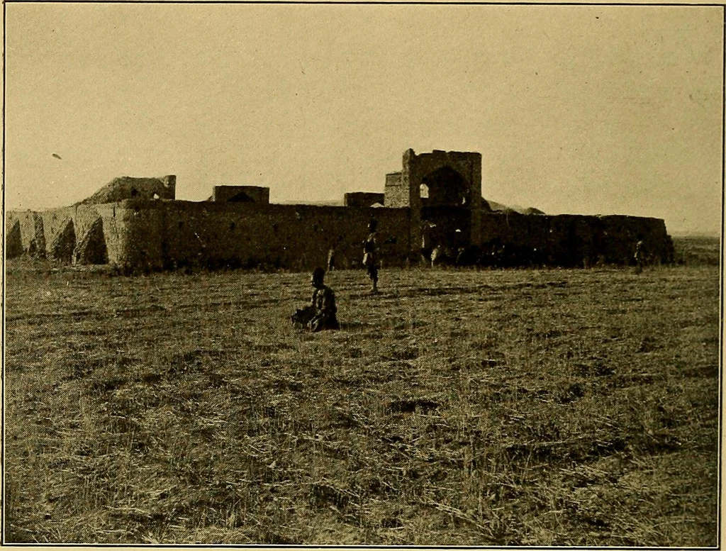 An illustration from Persia past and present; a book of travel and research, with more than two hundred illustrations and a map, 1906, leaf 583